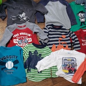 18M Casual Long Sleeve Shirts